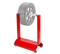 BLACKHORSE-RACING Motorcycle Bike Wheel Balancer Tire Balancer Rim Tire Balancing Spin Static Truing Stand with Adjustable Centering Cones