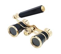 BLACKICE Opera Glasses, Opera Binoculars, 3X25 Theater Binoculars Compact with Adjustable Handle for Adults Kids Women in Concert Theater Opera (Black with Handle)