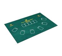 Blackjack and Roulette Table Felt Game Table Cover Card Tables Pad Double Side Poker Pad Anti Slip Mat Soft Game Mat for Poker Cards Games Blackjack and Roulette(style 1)