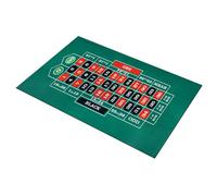 Blackjack and Roulette Table Felt Game Table Cover Card Tables Pad Double Side Poker Pad Anti Slip Mat Soft Game Mat for Poker Cards Games Blackjack and Roulette(style 2)