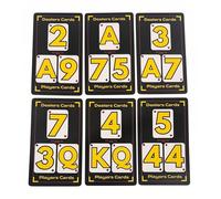 Blackjack Basic Strategy Flash Cards for Beginners - Learn How to Play & Win at Blackjack | Easy-to-Use Training Deck - Master Blackjack Strategy & Improve Your Odds