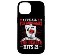 Blackjack Black Jack Funny Casino Card Game Case for iPhone 14