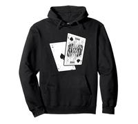 Blackjack Playing Card Pullover Hoodie