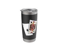 Blackjack Playing Card Stainless Steel Insulated Tumbler