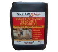 Blackjack Surface Technology Ltd Pav Klean Xtreme Black Spot Lichen Remover Paving Cleaner 5 Litres Fast Acting Less Than 1 Hour