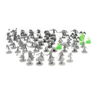 Blacklist Games Miniatures: Fantasy Series 1-70 Miniatures - Highly Detailed Pre-Assembled Tabletop RPG Minis, D&D 5th Edition (70 items)