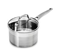 Blackmoor 18cm Stainless Steel Saucepan with Lid/High Grade, PFAS-Free, Suitable for All Hob Types Including Induction and Oven Cooking/Pro Range 65209