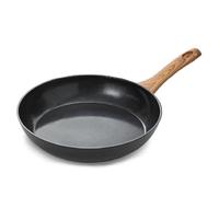 Blackmoor 28cm Frying Pan with Wood Effect Bakelite Handle/Non-Stick Ceramic-Coated Skillet, PFAS-Free, Suitable for All Hob Types/Sherwood Classic Range 65329