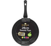 Blackmoor 28cm Saute Pan/Non-Stick Ceramic-Coated, PFAS-Free, Suitable for All Hob Types/Black Classic Range 66199