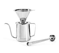 Blackmoor 3 Piece Pour Over Barista Set with 600ml Gooseneck Kettle, Filter & 15ml Coffee Scoop with Bag Clip/Stainless Steel Precision Brewing Tools for Home Coffee Lovers 68479