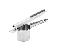 Blackmoor 65159 Potato Ricer/Stainless Steel / 3 Interchangeable Plates for Varying Fineness/Easy to Clean/Fluffy Mashed Potatoes/Multifunctional Professional Masher