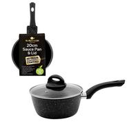 Blackmoor 65820 20Cm Black Non-Stick Sauce Pan With Lid