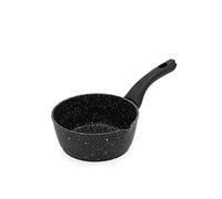 Blackmoor 66120 Classic 16cm Milk Pan/Non-Stick Coating/Cool Touch Handle/Features Unique Pouring Lip/Suitable for Induction, Gas & Electric Hobs/Black Colour