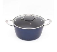 Blackmoor 67479 Ovenproof Blue Pro 24Cm Casserole Pot With Lid