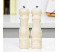 Blackmoor 68079 Manual Salt and Pepper Grinder Set/Classic Wooden Design with Ceramic Grinding Core/Adjustable Coarseness/Cream Colour