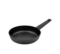 Blackmoor Neuvo Frying Pans/Black Non-Stick 5 Layer Cookware/All Hob Types Including Induction, Gas and Electric / 100% Recycled Body & Soft Grip Handle (24cm)