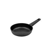 Blackmoor Neuvo Frying Pans/Black Non-Stick 5 Layer Cookware/All Hob Types Including Induction, Gas and Electric / 100% Recycled Body & Soft Grip Handle (20cm)