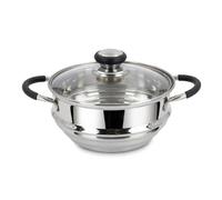 Blackmoor Stainless Steel Stepped Steamer 16/18/20cm /PFAS-Free/Suitable for use in Pans on All Hob Types Including Induction/Necessities Range 69609