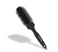 Blackomb Round Brush & Curling Brush with Ceramic Tourmaline Nano Silver Coating, XXL 125 mm Body - Hair Brush & Styling Brush for Long Hair, 43 mm