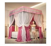 Blackout Bed Canopy, Dustproof & Windproof Curtain, Luxury Mosquito Net for Bedroom Decoration, Princess Theme, Ideal for Sweet Dreams and Improved Sleep Quality