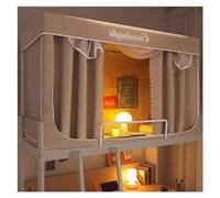 Blackout Bed Tent for Privacy Protection with Bracket, Indoor Canopy Sleeper for Student Kid Adult - Reducing Light/Easy Install