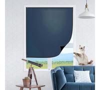 Blackout Blinds 60 x 195 cm, UV Protection Sun Protection, Easy to Stick on No Drillchild Safe Blinds Curtains Blackout Blinds, with Nano Tape for Travel Rv Car, Blue