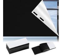 Blackout Blinds Stick on Blind No Drilling 200x145cm Portable Black Out Blinds for Windows Bedroom Travel Blackout Blind No Drill with Tapes