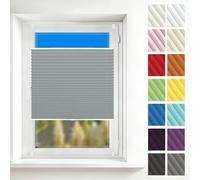 Blackout Blinds Stick on Temporary Blinds 65 x 220 cm Light Filtering Privacy Protection, Quick Fix Light Filtering Shade Blind Shade for Windows Doors, Light Grey