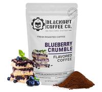 Blackout Coffee Co. Blueberry Crumble Flavored Ground Coffee - Medium Roast, 12 oz (340g) - 1 Bag
