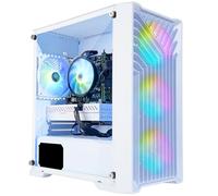 Blackout Computers Gaming Desktop PC Computer, Intel Core i7 3.6 GHz up to 4.0 GHz,AMD Radeon RX 580 8G GDDR5,16GB RAM,1TB NVME SSD, Windows 11 Pro, WiFi, Bluetooth 5.0, VR Ready,RGB Fans x4