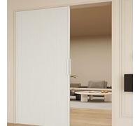 Blackout Concertina Door White Folding Doors Internal, Fit 60 80 100 120 140 160 180 Cm Width Doorway, Folding Partition Door for Closet/Restaurant/Stairs(Grey,156x198cm)