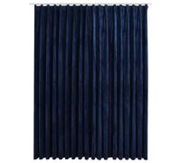 Blackout Curtain with Hooks Velvet Blind Window Curtain Multi Colours vidaXL