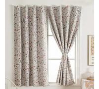 Blackout Curtains 2 Panels, Self Adhesive Black Out Blind with Coating Back Thermal Insulation Stick On Shades, Portable Window Cover for Bedroom Nursery (90x200cm,Grass)