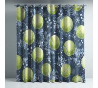 Blackout Curtains for Bedroom, Super Soft Drapey Texture Noise Reducing Thermal Insulated Eyelet Curtains & Drapes for Living Room, Green Anime Tennis 52 x 54 Inches 2 Panels