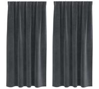 Blackout Curtains Velvet Light Blocking Bedroom Decor Living Room Home vidaXL