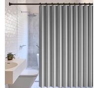 Blackout Door Curtain 134 x 206 cm Blackout, Privacy, Room Divider, Privacy, Isolate Oil Smoke Pleated Magnetic Door Curtain for Room Bedroom Bathroom Living, Grey