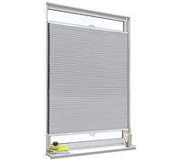Blackout Honeycomb Shades, Pleated Windows Blinds, Top Down Bottom Up Cellular Pleated Roller Shades, Honeycomb Blinds 20-120cm Wide,Grey-55x100cm/21.7 * 39.4in