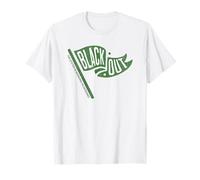 Blackout Protest Flag Art for Social Reform Supporters T-Shirt