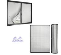 Blackout Reflective Window Film, Removable Blackout Window Cover, Thermal Insulation Window Film with Holes and Suckers, for Glass RV Door Home Office(27.56X15.75IN)