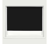 Blackout Roller Blind Black 150cm 210cm Drop