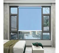 Blackout Roller Blinds 35/50/75/90/115/130cm, 99% Uv-resistant Blackout Curtains, Window Roller Shades, Privacy Blinds, Sunshade Roller Blinds No Drilling,blue-72x125cm/28 * 49in