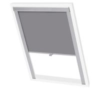 Blackout Roller Blinds Grey 102 Berkfield Home Grey One Size