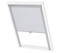 Blackout Roller Blinds White M06/306 Berkfield Home White One Size