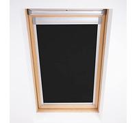 Blackout Roller Roof Blinds for DAKEA code C4A windows (Black)