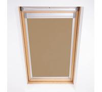 Blackout Roller Roof Blinds for DAKEA code S6A windows (Cocoa)