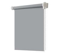 Blackout Roller Shade 100% Light Blocking Waterproof Fabric Thermal Insulation UV Protection Customizable Accessories Ideal for Bedroom & Bathroom (150cm x 250cm)