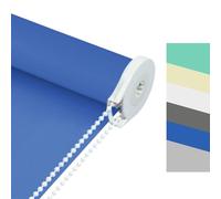 Blackout Roller Shades For Window 99% Blackout Privacy Window Blinds W60x H173cm W90x H173cm W135x H200cm Room Darkening Roller Blinds(Blue,W80*H200cm)