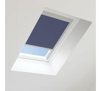 Blackout Roller Skylight Roof Blind for Roto 7/9 300/500 Series in Blue