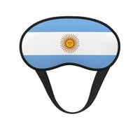 Blackout Sleep Mask, Exquisite Argentine Flag Print Design, Soft Breathable Eye Cover for Travel Yoga Shift Change