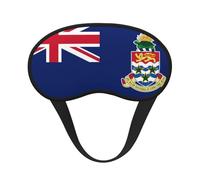 Blackout Sleep Mask, Exquisite Flag of The Cayman Islands Print Design, Soft Breathable Eye Cover for Travel Yoga Shift Change